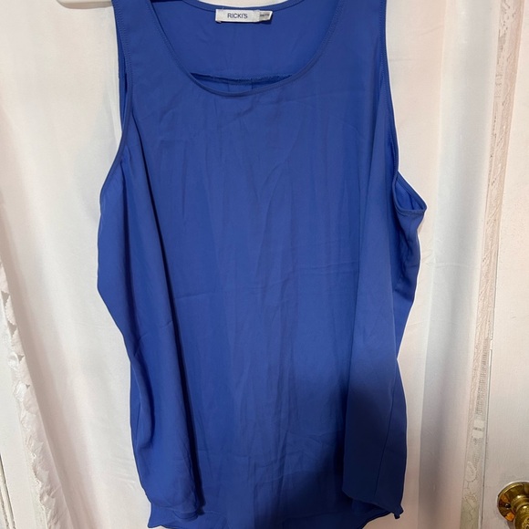 Ricki's xxl vibrant - Blue Tank Top - new or newish- can be dressed up or down - Picture 1 of 10